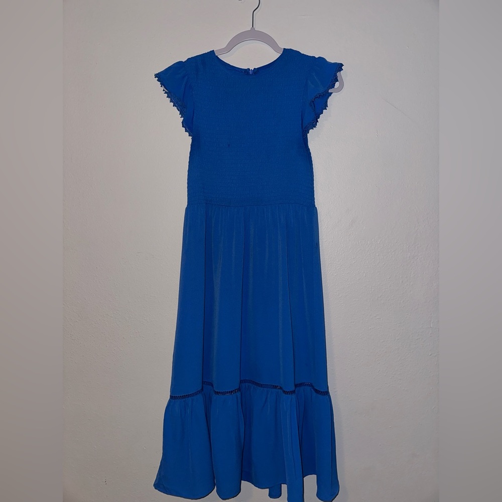 Jun & Ivy Blue Dress